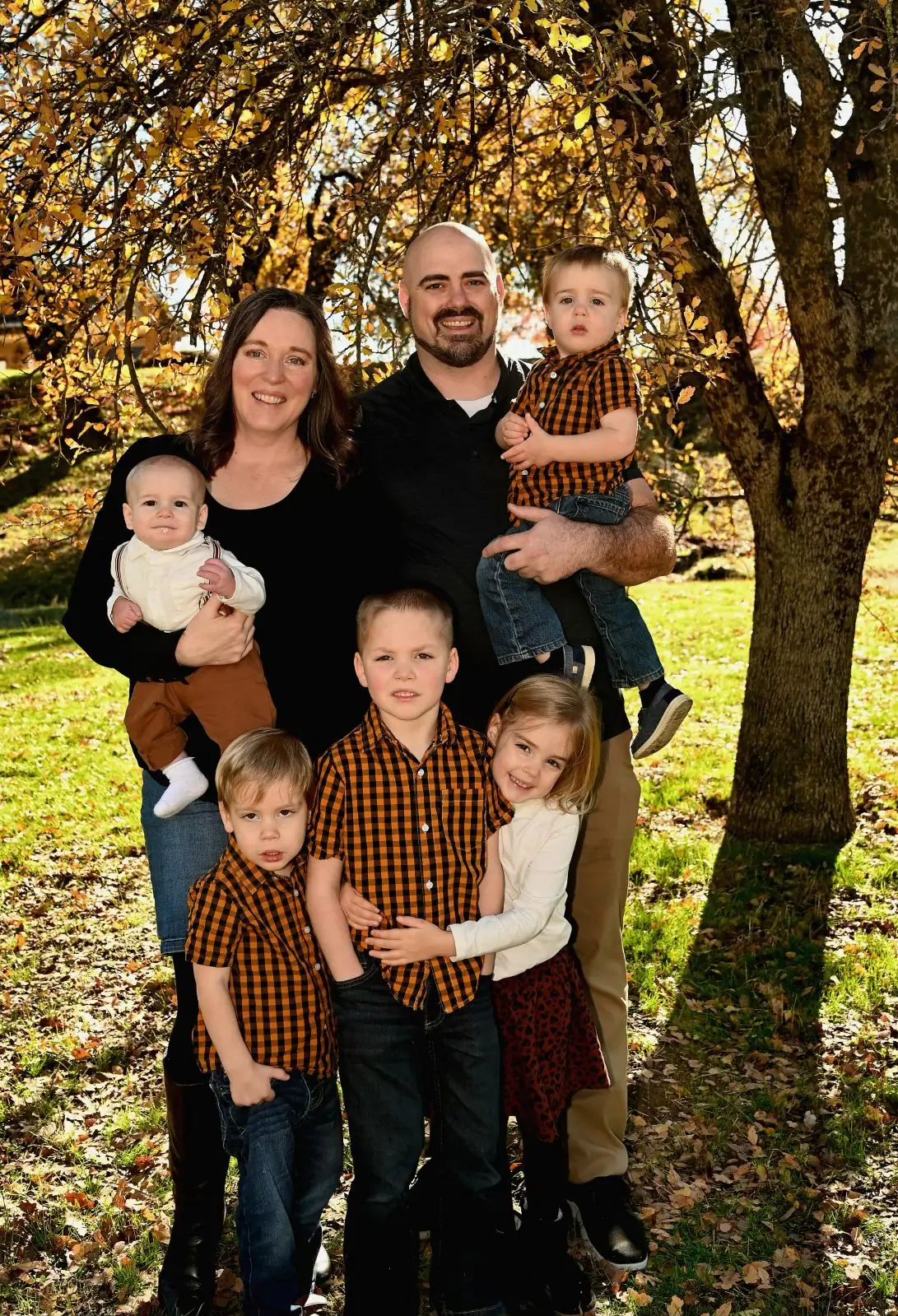 Chris Spafford and family - Navy veteran owner of CAP Concrete Coatings